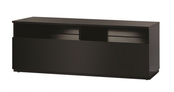 Тумба под ТВ TRD 120-GBLK-GBLK черный 
