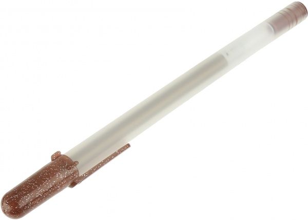 Ручка гелевая Sakura Metallic Сепия 