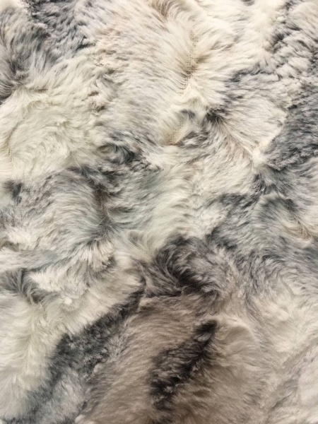 Покривало Мармур 160x200 см La Nuit білий із сірим 