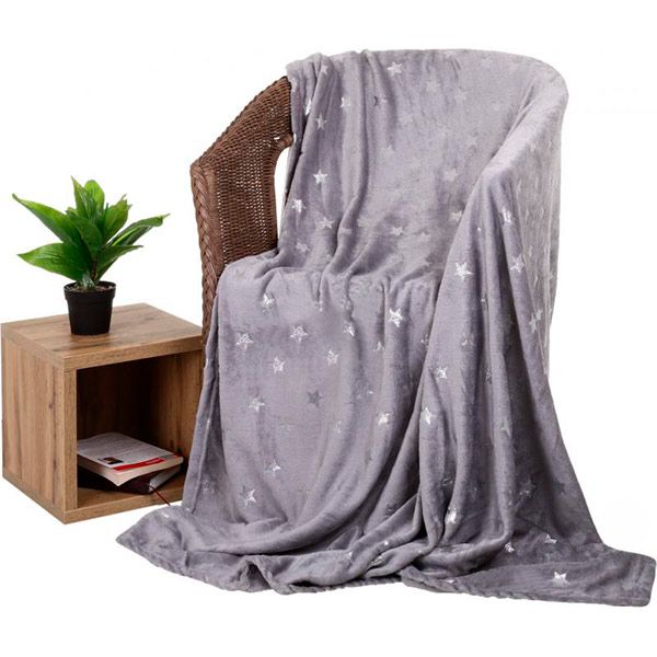 Плед La Nuit Basic Shine Stars 160x200 см