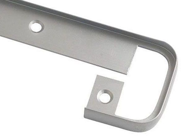 Накладка алюминиевая прямая ДС Люкс Форм 600x38x3 мм