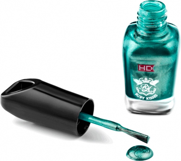 Лак для ногтей Kiss HD Mini №33 мягкий киви 8 мл 