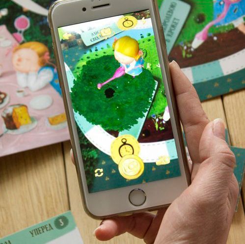 Игра настольная Ranok Creative Настільна гра.Аліса в країні див.Гапчинська