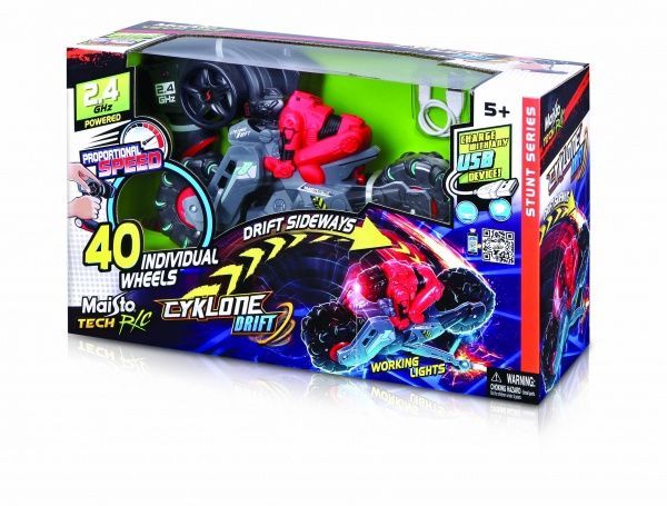Автомодель на р/у Maisto Cyklone Drifter 82293 red