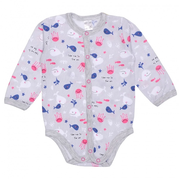 Полукомбинезон для девочки Татошка р.56 серый 14651ркит 