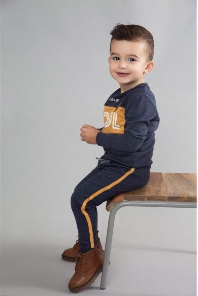 Брюки спортивные Dirkje р.110 темно-синий D36679-35 