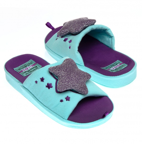 Тапочки детские для девочки Home Story р.32 мятный 210750-9 