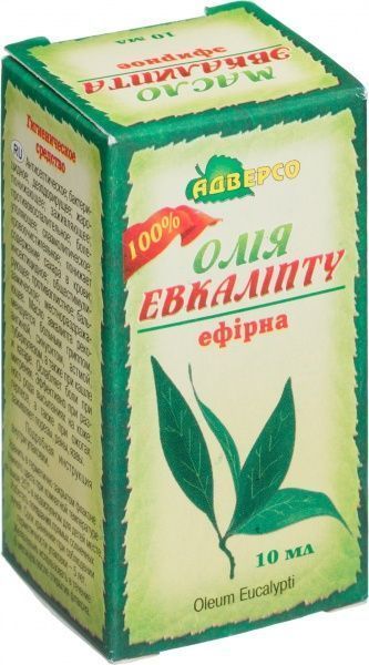 Эфирное масло Адверсо Евкаліптова 10 мл 