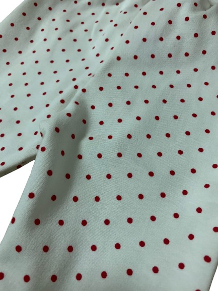 Ползунки ясельные Моя планета красный горошек р.68 