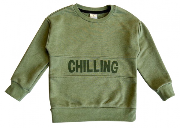 Реглан для мальчика Роза р.116 хаки 221108 