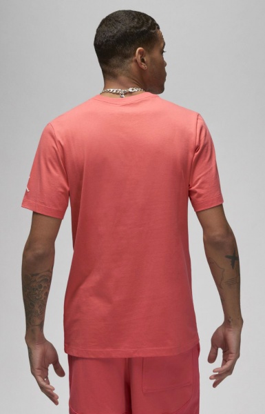 Футболка Nike M J FLT MVP GFX SS CREW DX9565-814 р.XL красный