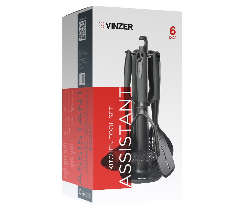 Набор кухонных принадлежностей Vinzer ASSISTANT 50217