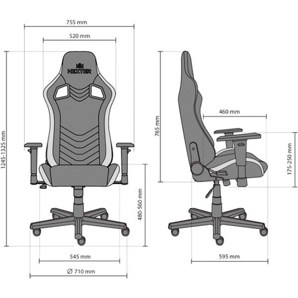Кресло Hexter Pro R4D Tilt MB70 Eco/01 черно-красное