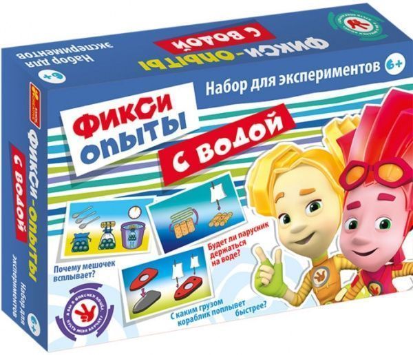 Набор для экспериментов Ranok Creative Досліди з водою.