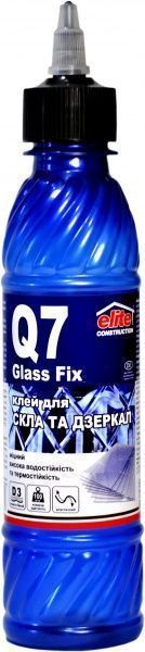 Клей-герметик Elite Construction для скла та дзеркал Glass FIX 0,2 л 