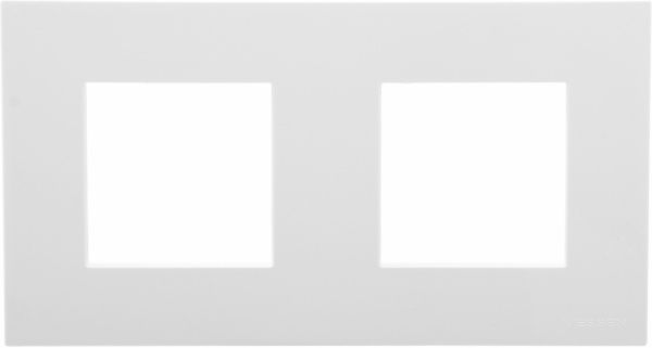 Рамка двухместная ABB ZENIT универсальная белый N2272.1 BL