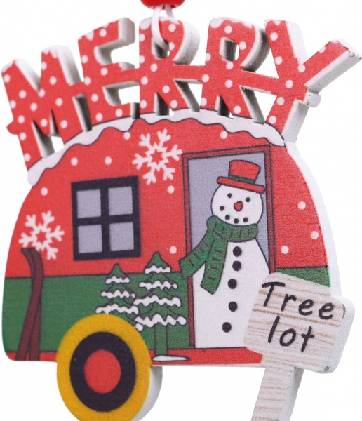 Декоративна підвіска Машина 5,5x7,5 см 6014-127