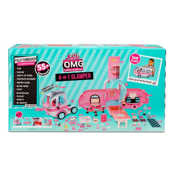 Ляльковий набір L.O.L. SURPRISE! Гламурний кемпер 4 в 1