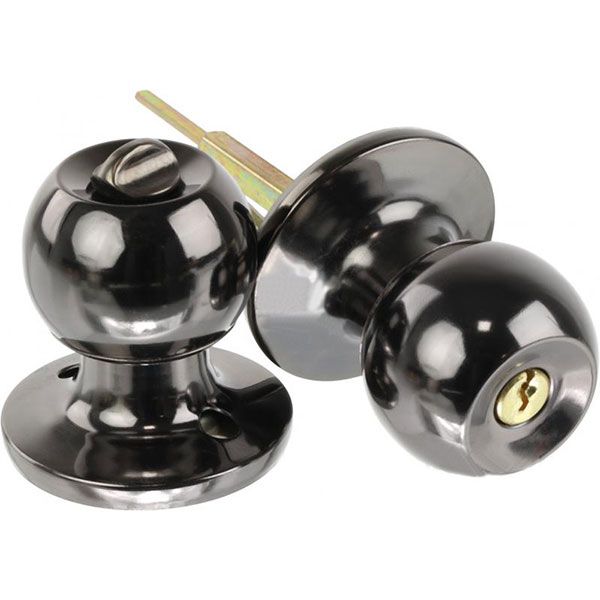 Кнобсет Bruno 607 BN MBC WC чорний нікель