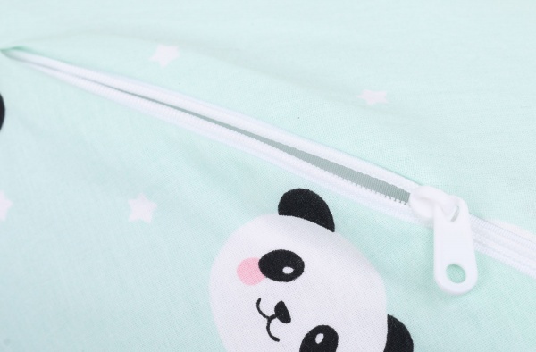 Подушка для годування Papaella Панда 30х190 см м'ятний 