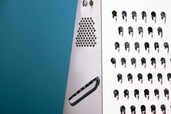 Терка четырехсторонняя с металлической ручкой 96х119 мм Gusto