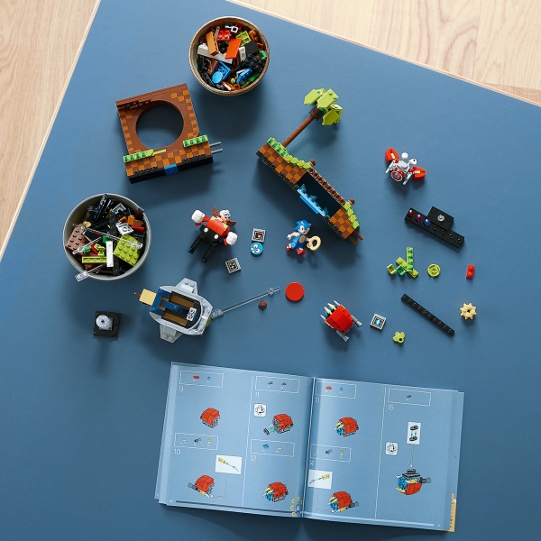 Конструктор LEGO Ideas їжачок сонік зона із зеленим пагорбом 21331