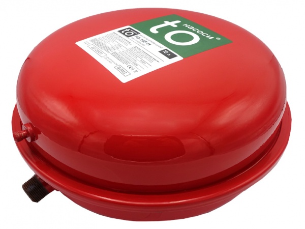 Бак розширювальний toНАСОСИ плаский 10 л 3/4