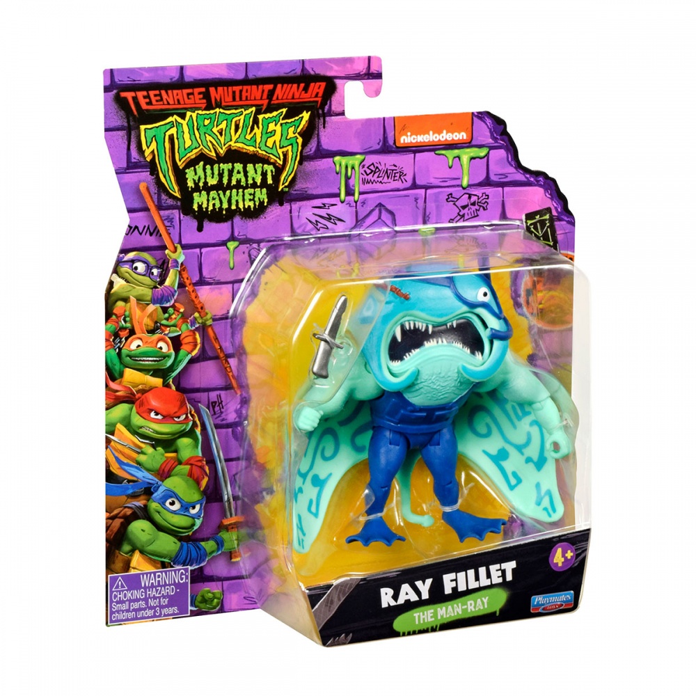 Игровая фигурка TMNT серии Черепашки-Ниндзя Рэй Филлет 83308