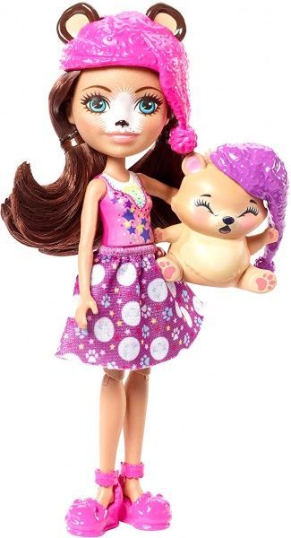 Игровой набор Enchantimals Всегда вместе Медведица Брен и Снор