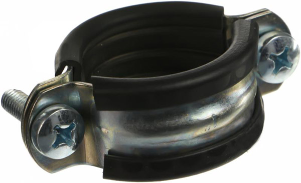 Хомут із гумовою прокладкою з гайкою М8 1