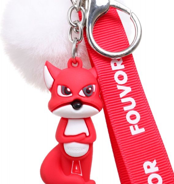Брелок Nota Bene для рюкзаков с помпоном Лис SL20HC074