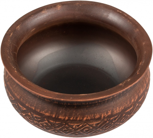 Горщик з кришкою 1,5 л керамічний