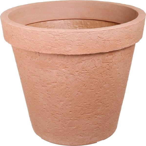 Горщик для квітів 80х68 см круглий коричневий 