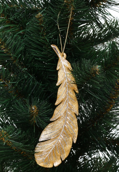 Подвеска декорированная P.&C. Creative Перышко 16 см в ассортименте F21540080/86