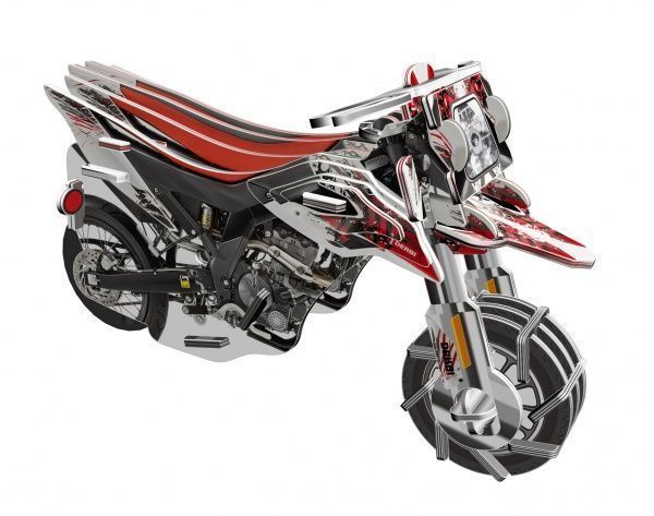 3D-пазл Hope Winning Мотоцикл Ендуро HWMP-81