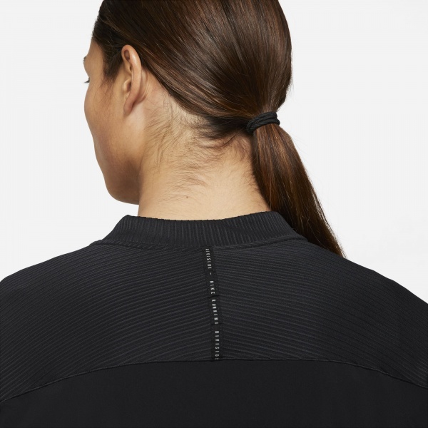 Джемпер Nike M NK DF RUN DVN ELEMENT FZ DD4929-010 р. 2XL чорний