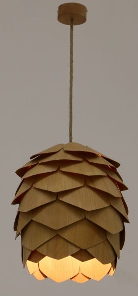 Підвіс Energolux P-400 1x40 Вт E27 бук 