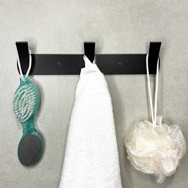 Вішалка з гачками MVM HA-02/3 black