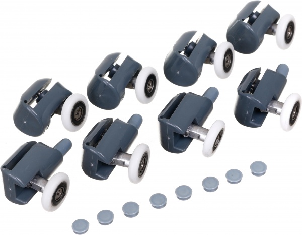 Комплект роликов GM к гидромассажному боксу SV 34 мм (верхние одинарные/нижние одинарные)