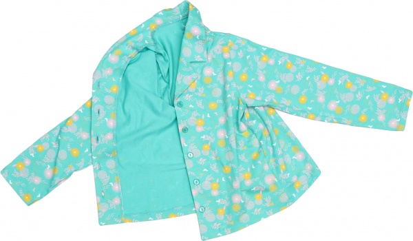 Пижама детская для девочек KOSTA 1431-6 р.158-164 зеленый 