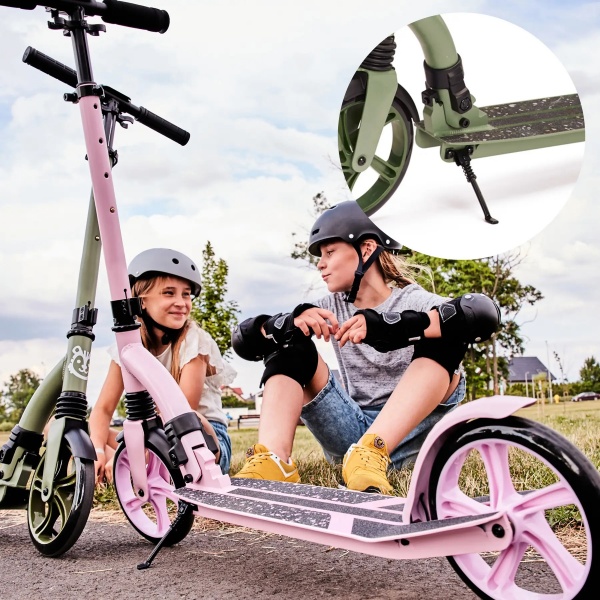 Самокат Kinderkraft Babytiger Spido Green зеленый BRSPID00GRE0000 