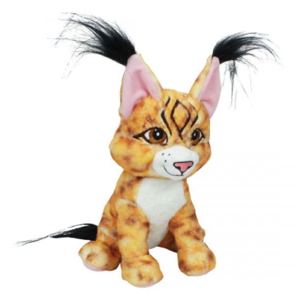 Мягкая игрушка Копица Рысенок 23 см бежевый 00510-1