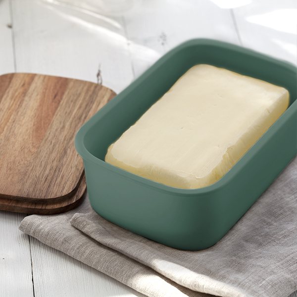 Масленка с крышкой Smart Kitchen by Flamberg Duck green 16,6х11,7х6,8 см