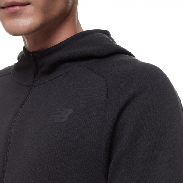 Джемпер New Balance R.W.TECH FLEECE FULL ZIP MJ21178BK р.L чорний