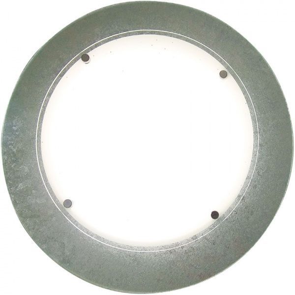 Светильник потолочный Декора НББ 32460 Мечта Quadro LED 24 Вт серебристый 