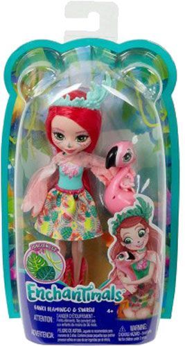 Кукла Enchantimals Фламинго Фенси GFN42