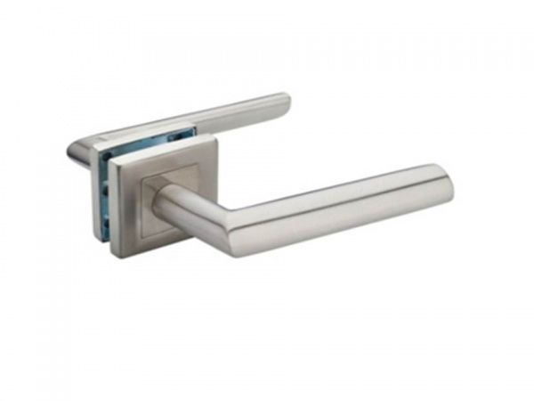 Ручка на розетке Elephant 1003 квадрат нержавеющая сталь