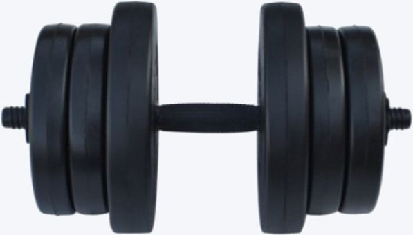 Гантель RN-Sport BDone-20 20 чорний 