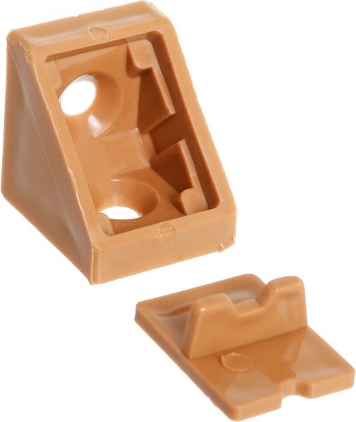 Уголок монтажный 09 одинарный коричневый 10 шт бук