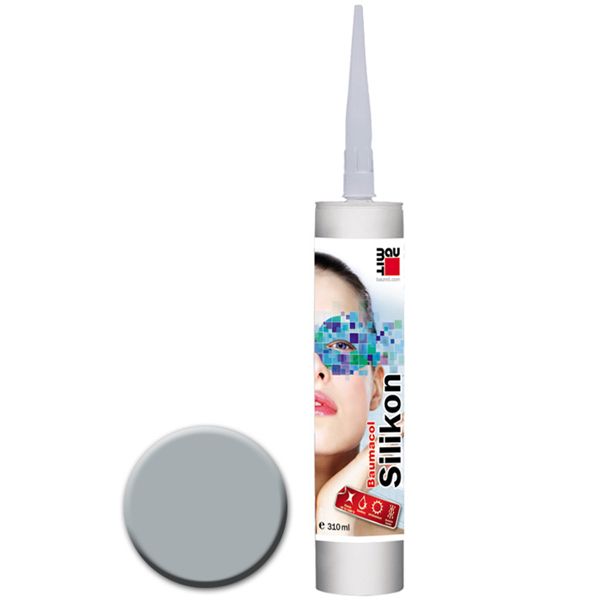 Герметик Baumit Baumaсol силиконовый санитарный 310 мл вермуда